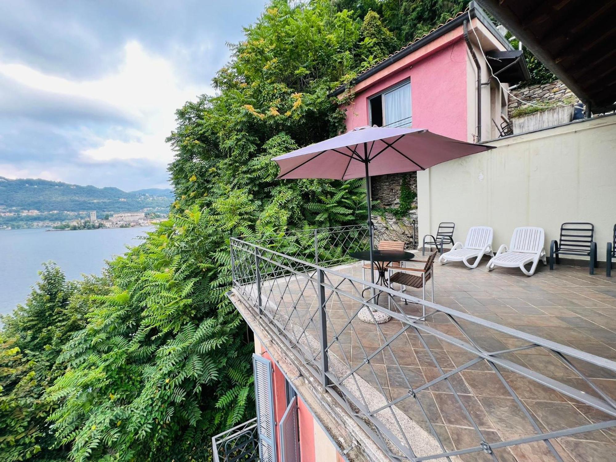 Casa Sul Lago Orta Orta San Giulio Eksteriør bilde