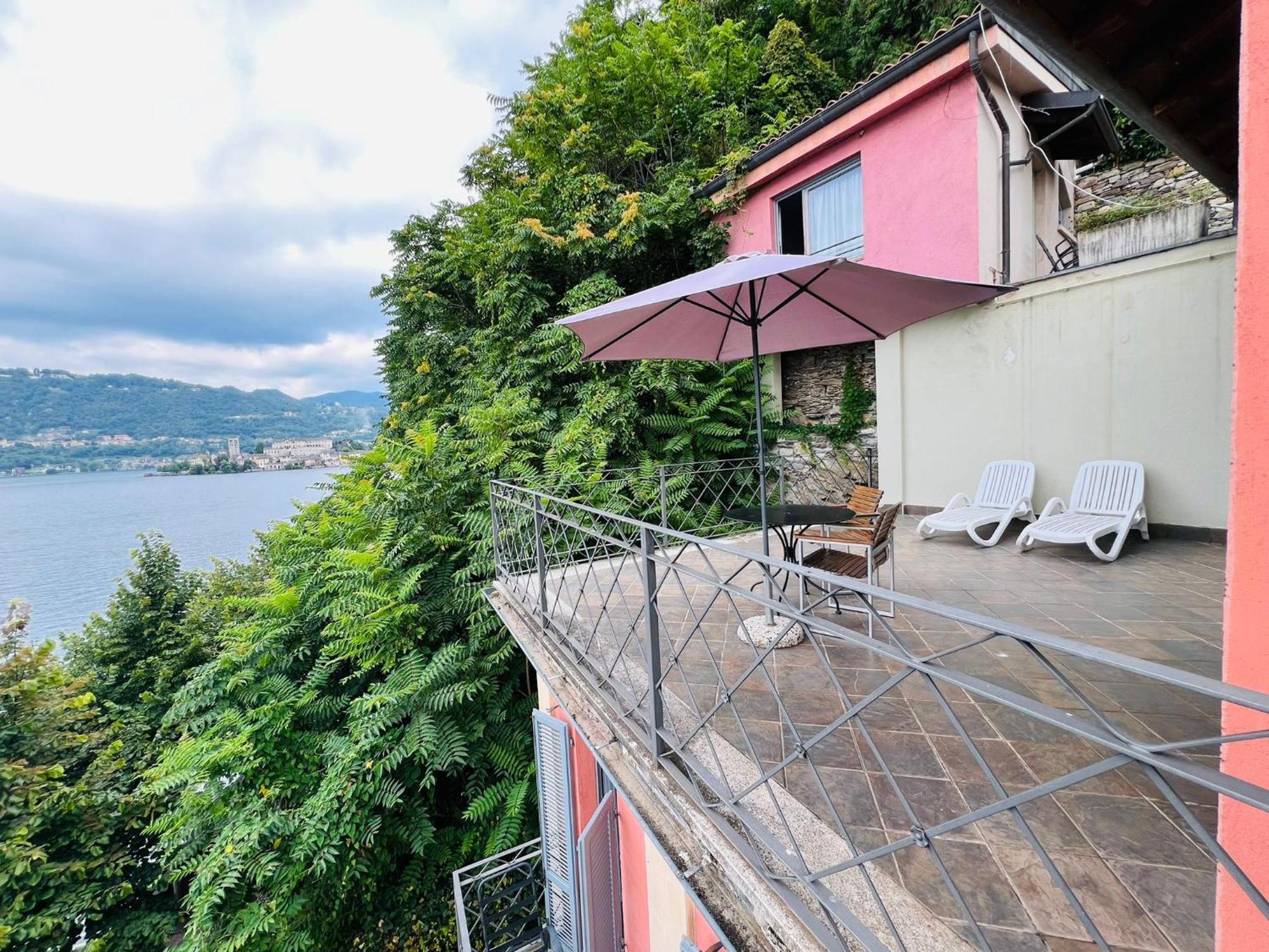 Casa Sul Lago Orta Orta San Giulio Eksteriør bilde